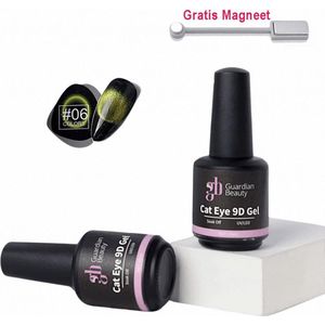 Guardian Beauty Cat Eye 9D Gellak - Méanail - #06 - 15ml - Met Gratis Magneet - Nagel Gellak