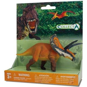 Collecta Prehistorie: Torosaurus Speelset 17 Cm Oranje