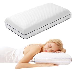 Ergonomisch Gel-Traagschuim Kussen - Ondersteuning en Comfort - 1 stuk