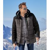 ATLAS FOR MEN - Tweekleurige gewatteerde winterjas - Heren - Verkrijgbaar in grote maten - 4XL