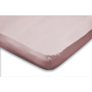 Eleganzzz Hoeslaken Topper Jersey Stretch - Light Pink - Hoeslaken 120/130/140x200cm - Twijfelaar - Tweepersoons - 100% Katoen - Topper - Hoeslakens