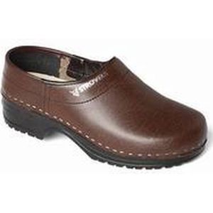 Strovels 204 unisex Klompen - Bruin - Maat 46