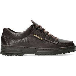 Mephisto - Cruiser - Heren Veterschoen - Bruin - Leer