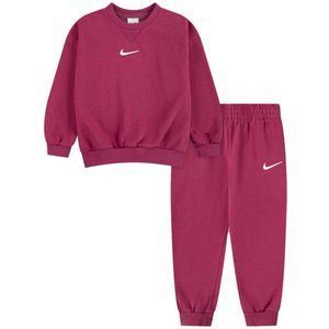 Nike - Kids Essential Fleece Crew Set - Roze - Jongens
