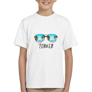 Kinder shirt met tekst- Kinder T-Shirt - Wit - Maat 146 - T-Shirt leeftijd 11 tot 12 jaar - Shirt met afbeelding - Cadeau - Shirt cadeau - Zomer T-Shirt- verjaardag - Kids t-shirt met afbeelding