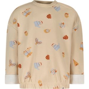 The New Chapter D403-0341 Unisex Trui - Cosy camp AOP - Maat 86