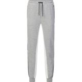 DORIETTA - Sweatbroek - Lichtgrijs Melange - Elastische Band - Steekzakken