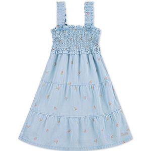Levi´s ® Kids Smocked Jurk Blauw 24 Months