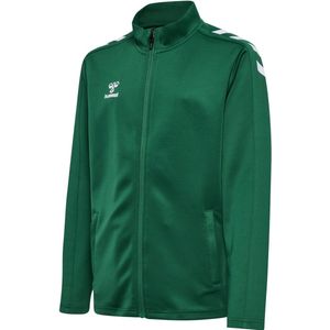 Hummel - Hmlcore XK Poly Zip Sweat - Trainingsjack - Evergreen - Kids