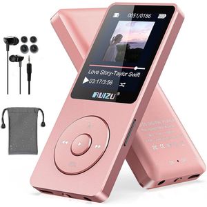 MKSS® MP3 Speler Bluetooth - FM-Radio - Roze