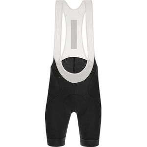 Santini Fietsbroek kort met bretels - koersbroek Grijs Heren - Karma Delta Bib-Shorts Gitevo Seat Pad Titanium Gray - L