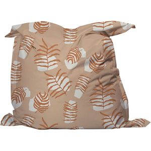 Love This Art Zitzak - Beige zitzak - Jungle - Zitzak kind - Medium 135x135 cm