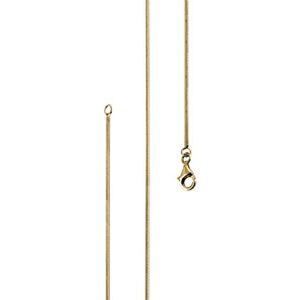 Slangenketting - 925 Zilver - Halsketting Zonder Hanger voor Dames