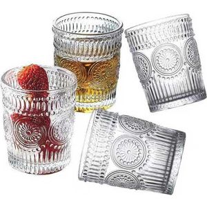 Cheffinger Drinkglazen - Set van 4 - Waterglazen - 270ml - Sapglazen