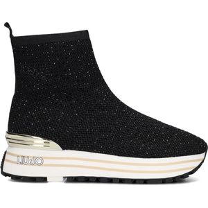 Liu Jo Liu Jo Maxi Wonder 83 Sneakers - Textiel - Dames - Zwart - Maat 39