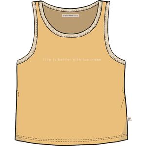 Terry - Singlet - Geel - 100% Katoen