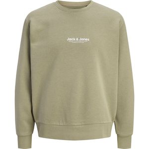 Jack & Jones - Vesterbro Sweat Crew Neck - Heren Sweater - Sage Groen