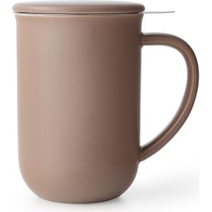 Viva Scandinavia Minima Balance Theekop - Porselein - 500 ml - Bruin