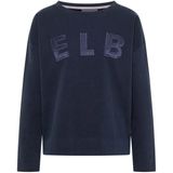 ELBSAND Womens Aleah Sweatshirt Trui (Dames |blauw)