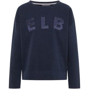 ELBSAND Womens Aleah Sweatshirt Trui (Dames |blauw)