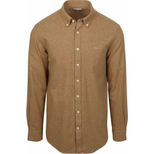 McGregor - Overhemd Flanel Melange - Camel - Heren - Casual