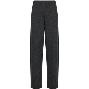 Soyaconcept - Straight High Waist Broek - Antraciet