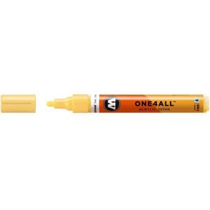 Molotow ONE4ALL 4mm Acryl Marker - Beige Bruin - Geschikt voor vele oppervlaktes zoals canvas, hout, steen, keramiek, plastic, glas, papier, leer...