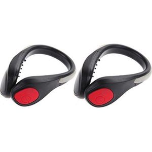 ProPlus LED - Schoenclip LED - Rood - 2 stuks