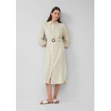 s.Oliver - Halflange Overhemdjurk - Linnenmix