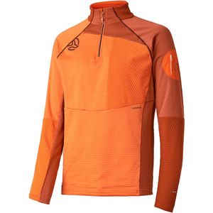 Ternua Ragger Sweatshirt Met Halve Rits Oranje S Man