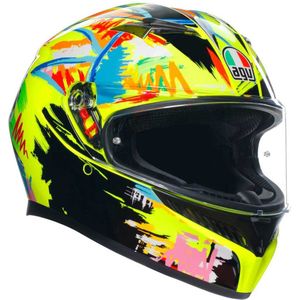 Agv K3 E2206 Mplk Rossi Winter Test 2019 003 S - Maat S - Helm