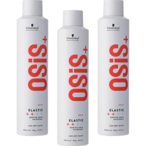 Flexibele Vasthoudende Hairspray Osis Elastic Schwarzkopf - Voordeelverpakking 6 stuks