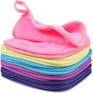 15 Pack Makeup Remover Cloth - Ultra Soft - Reusable Microfiber Make-Up Remover Cloths - Reusable Makeup Remover Pads - Facial Cleansing Towels voor Alle Huidtypes