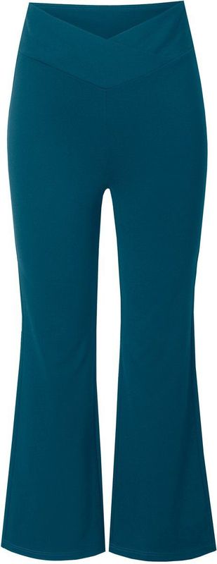 MIAMODA MIAMODA - Dames - Shapewear legging skinny fit uitlopend - Donkerpetrol - Maat 42