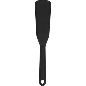 Krumble Spatel - Koken - Bakken - Keukengerei - Bakspaan - Hittebestendig - Siliconen - Zwart - 25,5 cm