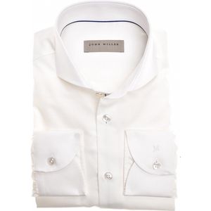 John Miller business overhemd creme