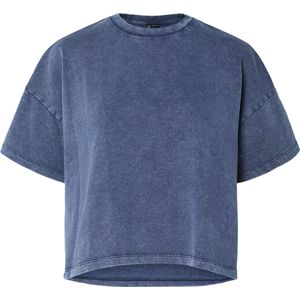 PIECES - PCTAIYA - T-shirt - Meisjes - 2/4 Mouwen - Loose Fit - Mid Wash