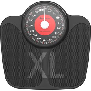 Analoge Personenweegschaal tot 160 kg met Antislip Rubber en Grote Cijfers