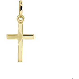Hanger Kruis 14K Geelgoud