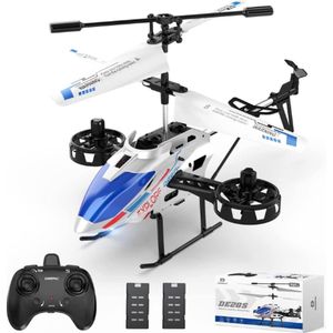 DEERC® RC Helicopter - RC Helicopter Volwassenen - RC Helikopter - RC Helicopter Voor Buiten - RC Helicopter Single Blade - RC vliegtuig - RC vliegtuigen Volwassenen