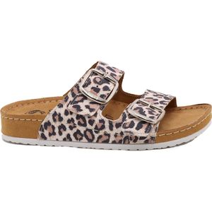 MUBB Luipaard Slipper Dames - Maat 37