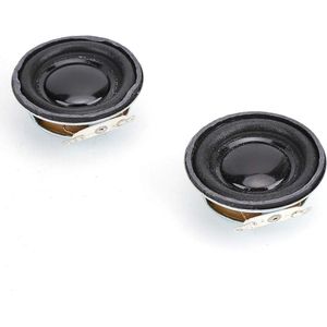 3W draagbare audioluidsprekers luidsprekerhoorn Audio stereoluidspreker 4cm voor miniversterker - 2psc