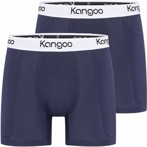 Kangoo Underwear | Dé onderbroek met zakken | Navy White | 2-pack - S