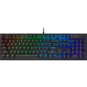 Corsair K60 RGB Pro Mechanisch Gaming Toetsenbord – Qwerty – Backlit RGB LED – Cherry Viola – Zwart