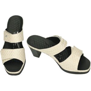 Vital -Dames - off-white-crÈme-ivoorkleur - slippers & muiltjes - maat 39