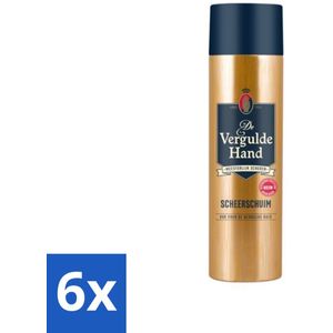De Vergulde Hand - Scheerschuim - 250 ml - Voordeelverpakking - 6 stuks