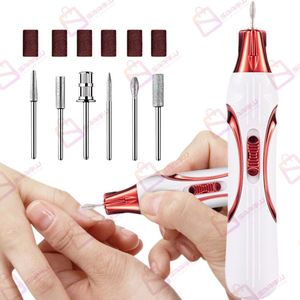 Draadloze Nagelfrees Set – Elektrische Nagelvijl met USB Opladen voor Gel & Acryl – nagelfrees elektrische – nagelfrees bitjes – 73941