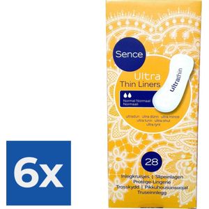 Sence Inlegkruisjes Normaal 28 stuks - Voordeelverpakking 6 stuks