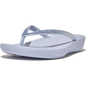 Fitflop Slipper Iqushion Sparkle Skywash Blue