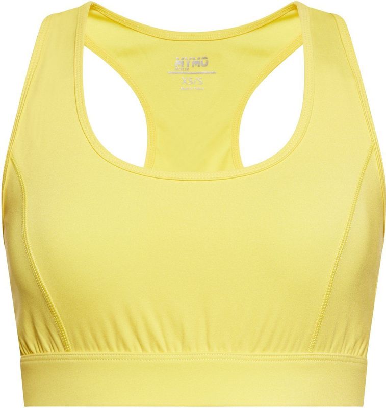 myMo - ATHLSR - Sport Bh - Geel - Soft Cup - Racerback - Bustier